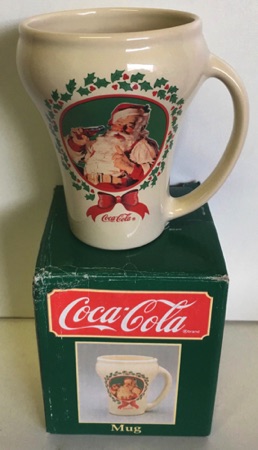 07067-3  € 12,50 coca cola mok afb kerstman