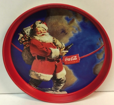 07146d-1 € 8,00 coca cola kerstman staand
